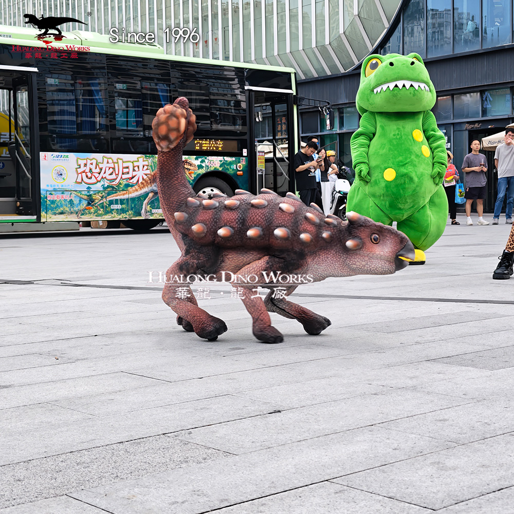 High-Quality Four-Legged Dino Robot Dog Mexico vs USA Football Event Walking Animatronic Mascot for Stadium Attraction Manufacturer, Manufacturers