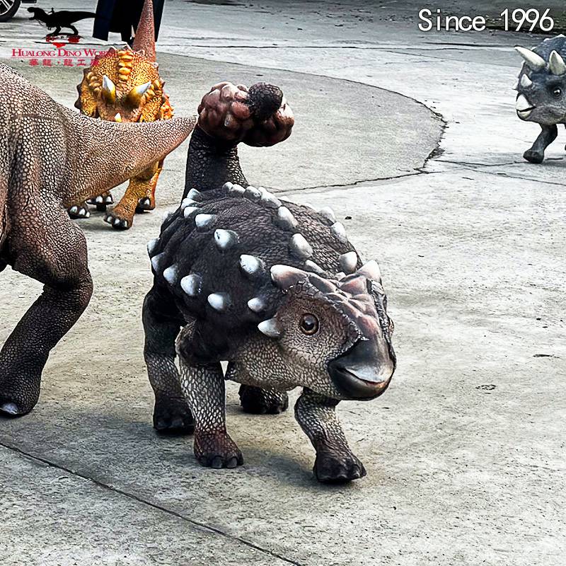High-Quality Quadruped Intelligent Walking Dinosaur Hualong Technology for Trade Exhibition Entertainment Center Manufacturers, Factories