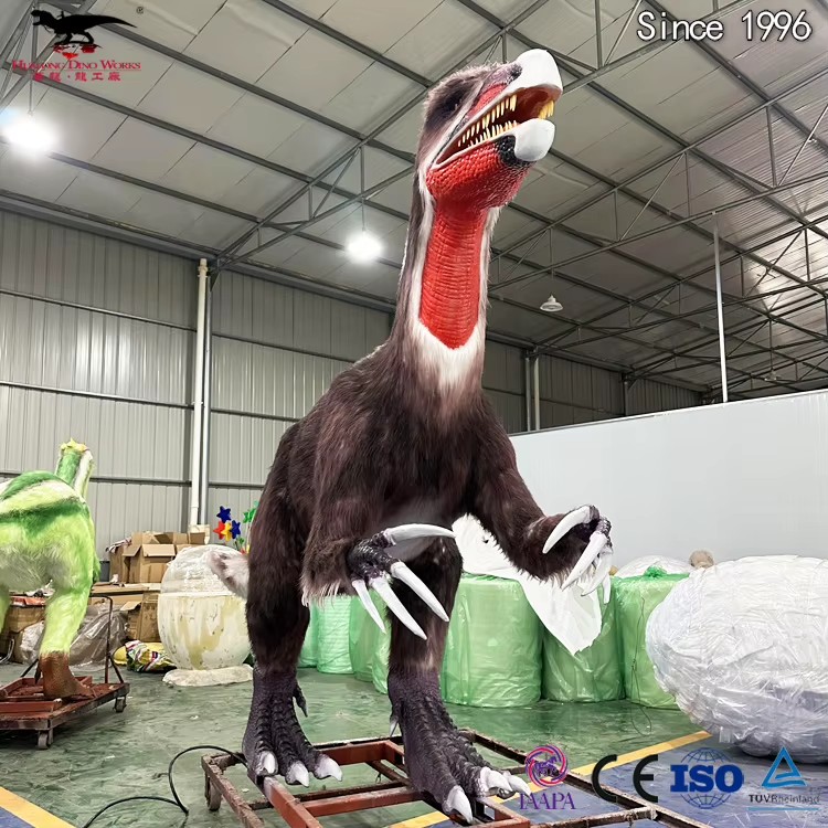 High-Quality Realistic Dinosaur Life Size Dinosaur Beipiaosaurus for Outdoor Decoration Suppliers, Factory