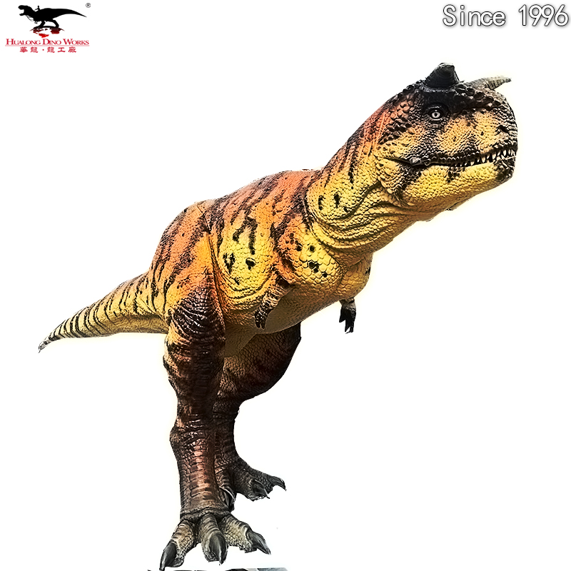 Buy Animatronic Dinosaur Exhibit Servo Motor Driven Carnotaurus Dinosaur Model - for Theme Park, Museum, Shopping Window Display and Decoration - Custom Animatronic Dinosaur Factory, Factories
