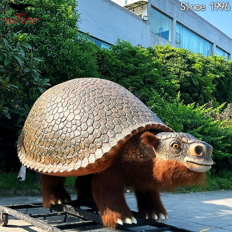 Buy Animatronic Glyptodon Hualong Technology for Natural History Display Simulated Animal Model Supplier, Suppliers