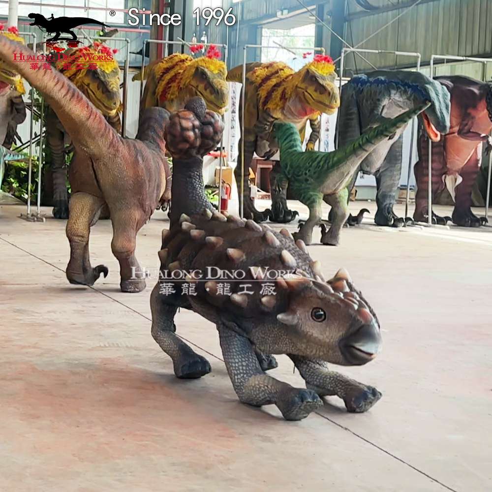 Intelligent Walking Dinosaur Display