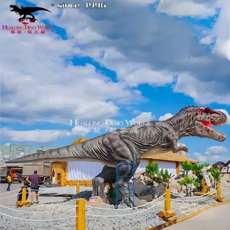 High-Quality Animatronic T-Rex Aggressive Dinosaur in Amusement Park  Manufacturers, Factories