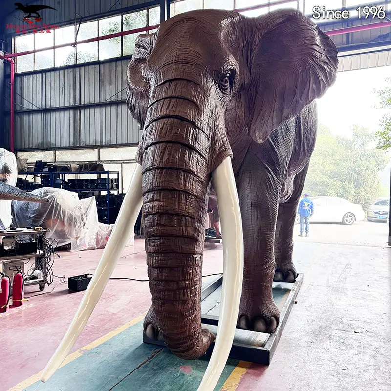 3.2 meter animatronic elephant for fantasy theme parks