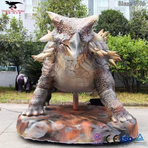 Buy Custom Landscape Sculpture Fabrication Sichuan Ankylosaurus Dinosaur Models CE Certified Realistic for Theme Parks & Museums Supplier, Suppliers