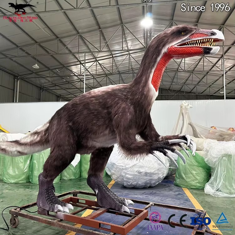 High-Quality Realistic Dinosaur Life Size Dinosaur Beipiaosaurus for Outdoor Decoration Suppliers, Factory