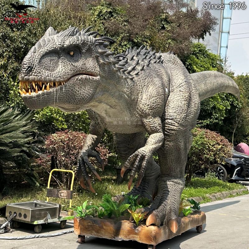 Buy Animatronic Realistic Tyrannosaurus Indominus In Dinosaur Theme Park Manufacturers, Factory