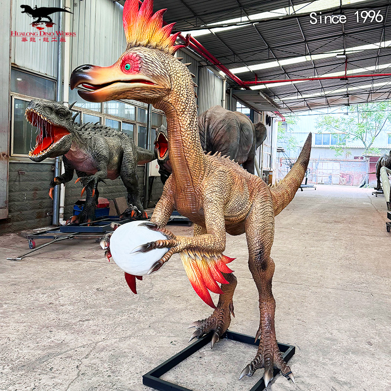Animatronic dinosaur production