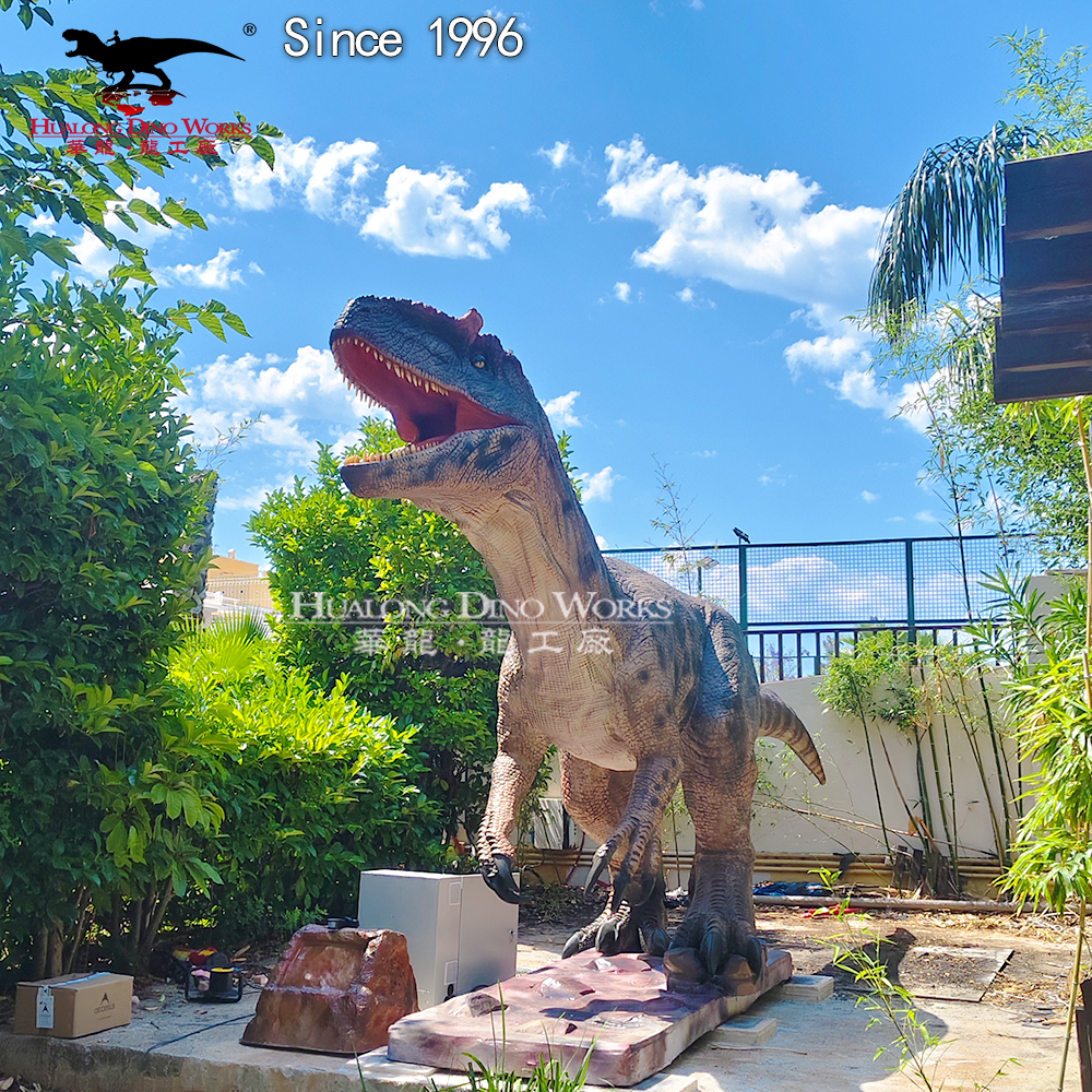 High-Quality Customizable Animatronic Allosaurus Dinosaur for Indoor/Outdoor Use Suppliers, Factories