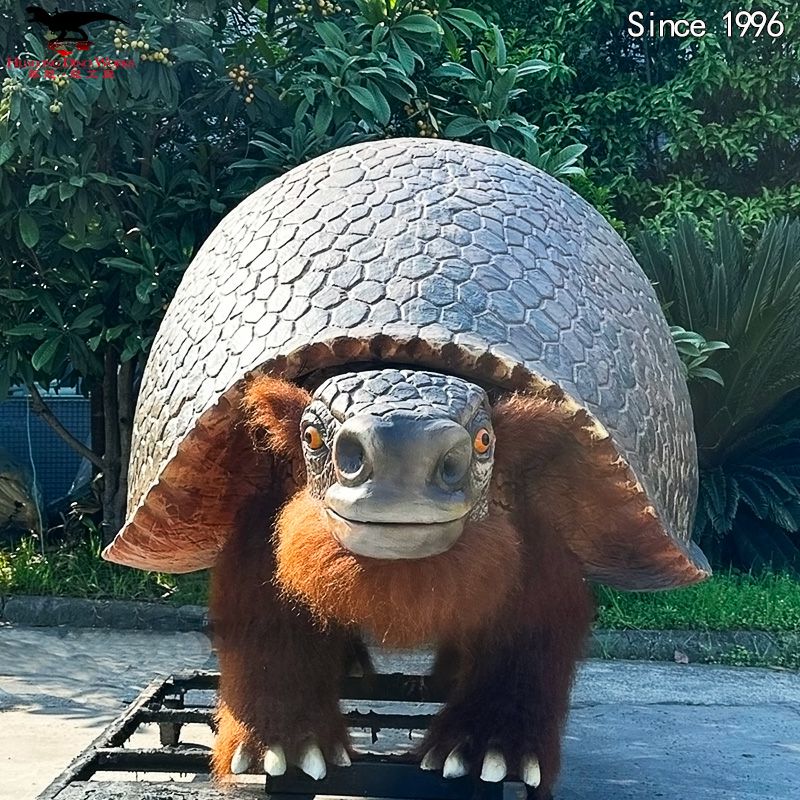 Buy Animatronic Glyptodon Hualong Technology for Natural History Display Simulated Animal Model Supplier, Suppliers