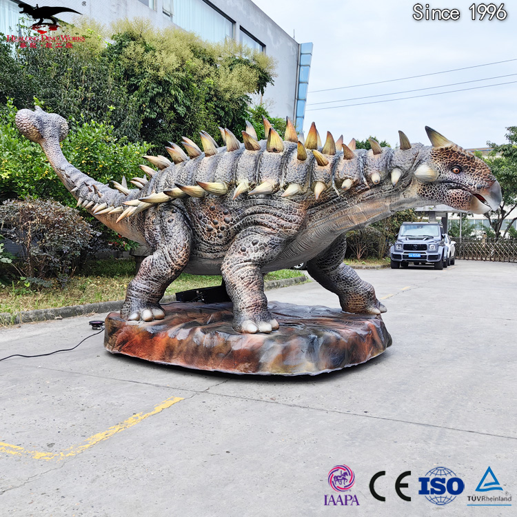 Buy Custom Landscape Sculpture Fabrication Sichuan Ankylosaurus Dinosaur Models CE Certified Realistic for Theme Parks & Museums Supplier, Suppliers