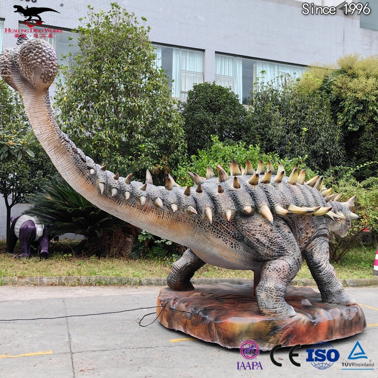 Buy Custom Landscape Sculpture Fabrication Sichuan Ankylosaurus Dinosaur Models CE Certified Realistic for Theme Parks & Museums Supplier, Suppliers
