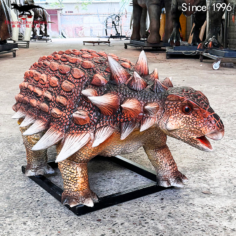 High-Quality Custom Ankylosaurus Model High-Quality Foam Weatherproof & Moisture-Proof Cretaceous Living Tank Theme Park Outdoor Exhibit Factory Direct Manufacturers, Factory