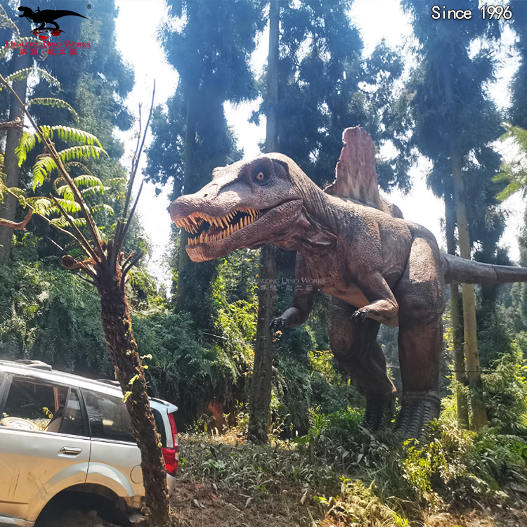 High-Quality Custom Spinosaurus Model High-Quality Foam Weatherproof&Moisture-Proof Largest Carnivorous Dinosaur Theme Park Outdoor Exhibit Factory Direct Manufacturer, Factories