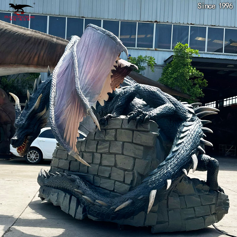 High-Quality High-Tech Animatronic Dinosaur for Museum Exhibition Custom Theme Sculpture Design Bulk Order Dinosaur Models for Theme Park Manufacturers, Supplier