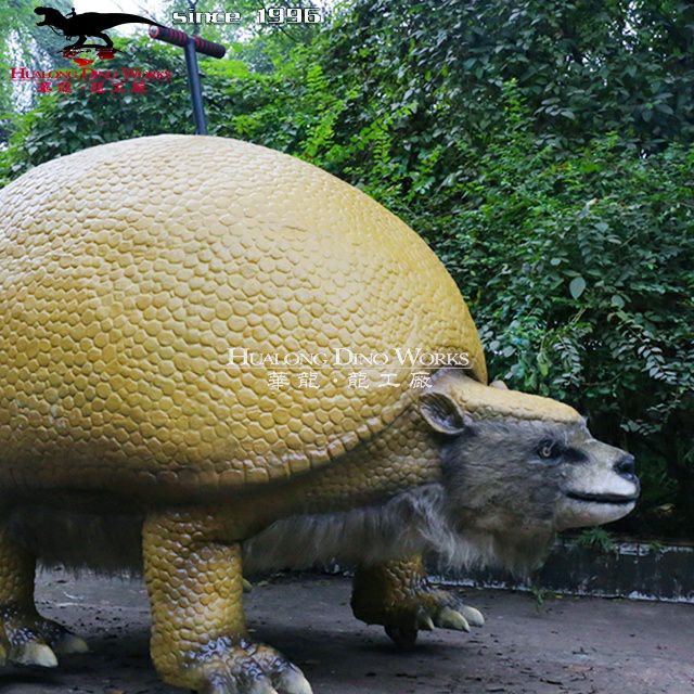 Animatronic Glyptodon Texture Detail