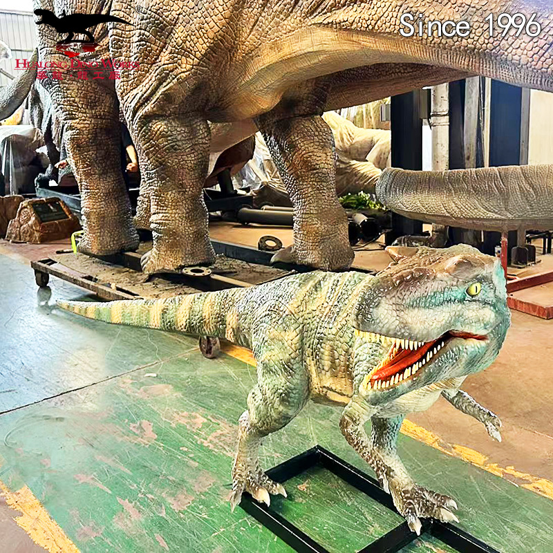 Buy Custom Allosaurus Model Animatronic Dinosaur Weatherproof Foam Jurassic Predator for Theme Parks & Museums CE Manufacturers, Suppliers