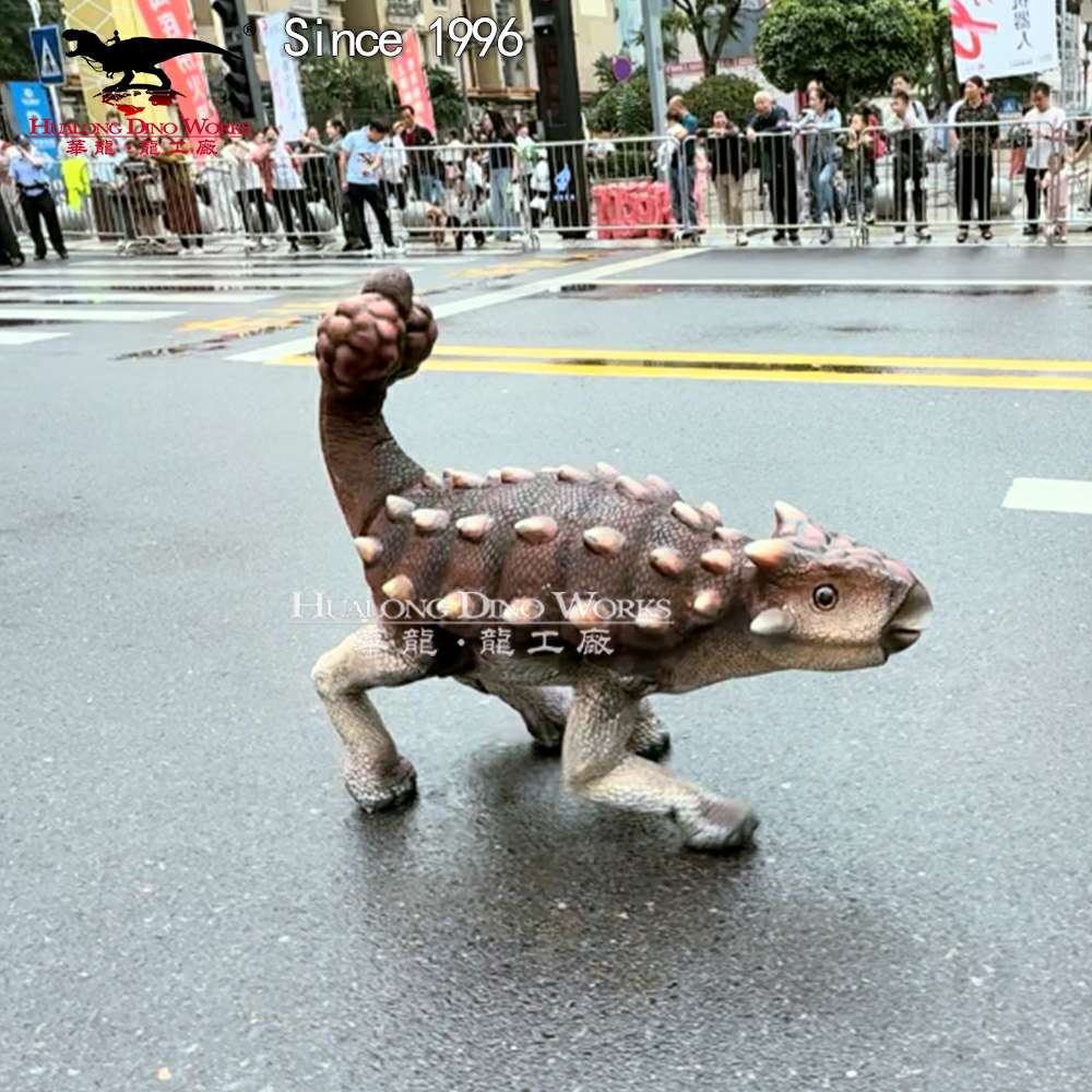 High-Quality Quadruped Intelligent Walking Dinosaur Hualong Technology for Trade Exhibition Entertainment Center Manufacturers, Factories