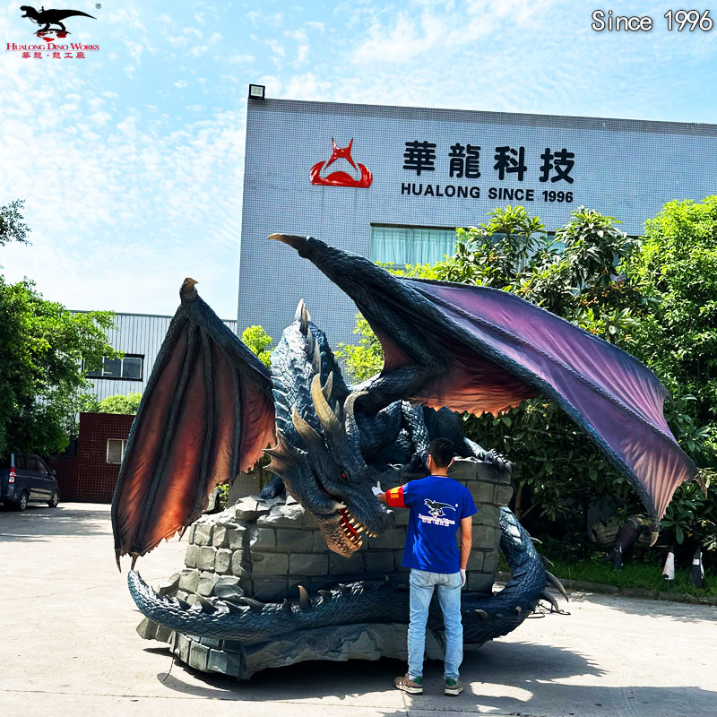 High-Quality High-Tech Animatronic Dinosaur for Museum Exhibition Custom Theme Sculpture Design Bulk Order Dinosaur Models for Theme Park Manufacturers, Supplier