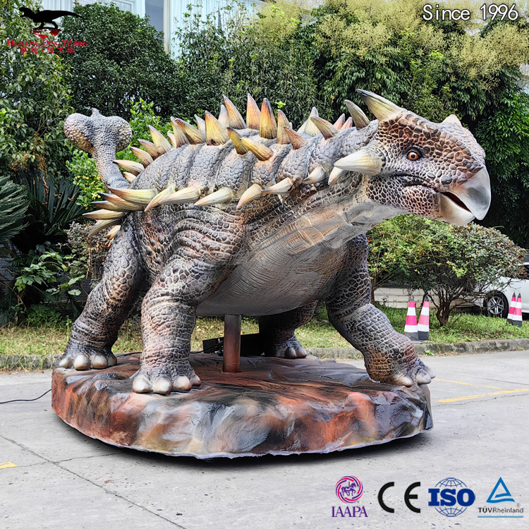 Buy Custom Landscape Sculpture Fabrication Sichuan Ankylosaurus Dinosaur Models CE Certified Realistic for Theme Parks & Museums Supplier, Suppliers