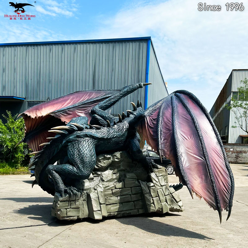 High-Quality High-Tech Animatronic Dinosaur for Museum Exhibition Custom Theme Sculpture Design Bulk Order Dinosaur Models for Theme Park Manufacturers, Supplier