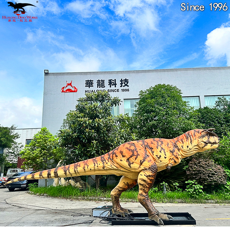 Buy Animatronic Dinosaur Exhibit Servo Motor Driven Carnotaurus Dinosaur Model - for Theme Park, Museum, Shopping Window Display and Decoration - Custom Animatronic Dinosaur Factory, Factories