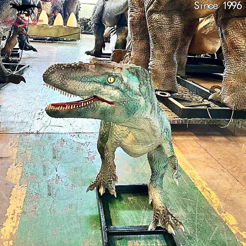 Buy Custom Allosaurus Model Animatronic Dinosaur Weatherproof Foam Jurassic Predator for Theme Parks & Museums CE Manufacturers, Suppliers