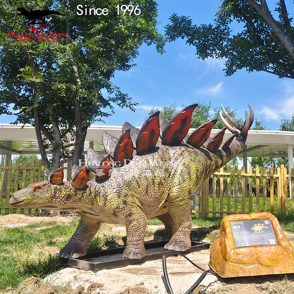 High-Quality Realistic Stegosaurus Dinosaur Model Jurassic Plate Tank Complete Solution for Commercial Events Jurassic Theme Exhibits Dinosaur Parks Museums & Science Tours Manufacturer, Supplier