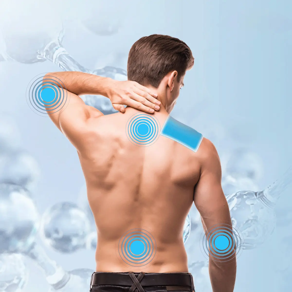 Wholesale Medical Large Size Cooling Pain Relief Gel Patches for Body Ache Relief Manufacturer, Supplier