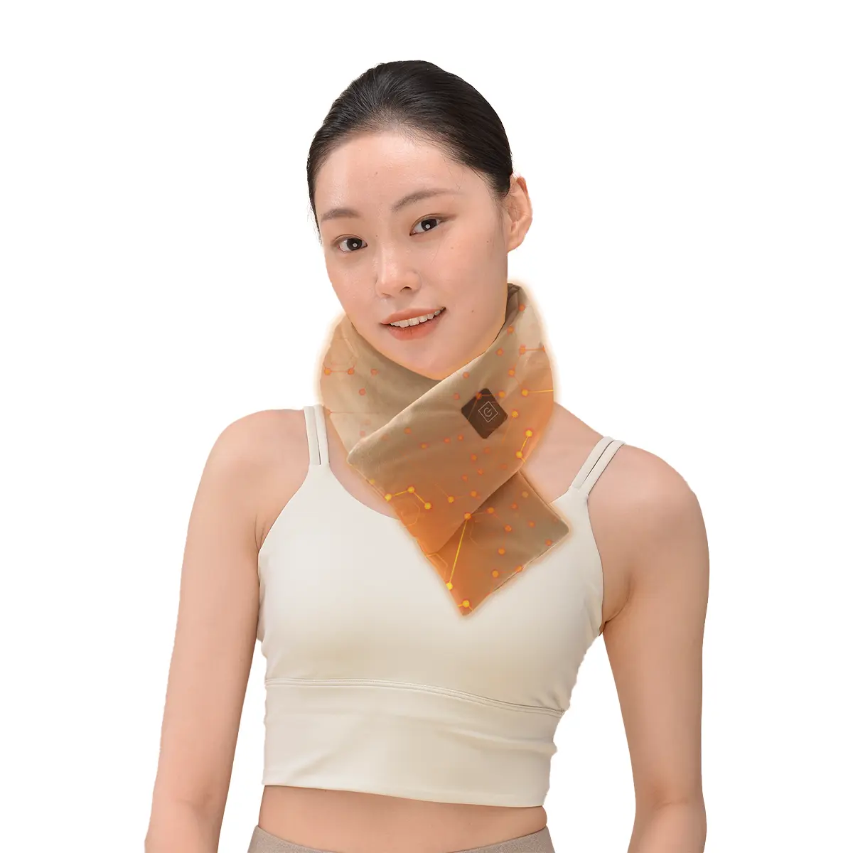 Wholesale Graphene Far Infrared Heat Therapy USB Heated Scarf Supplier, Manufacturers