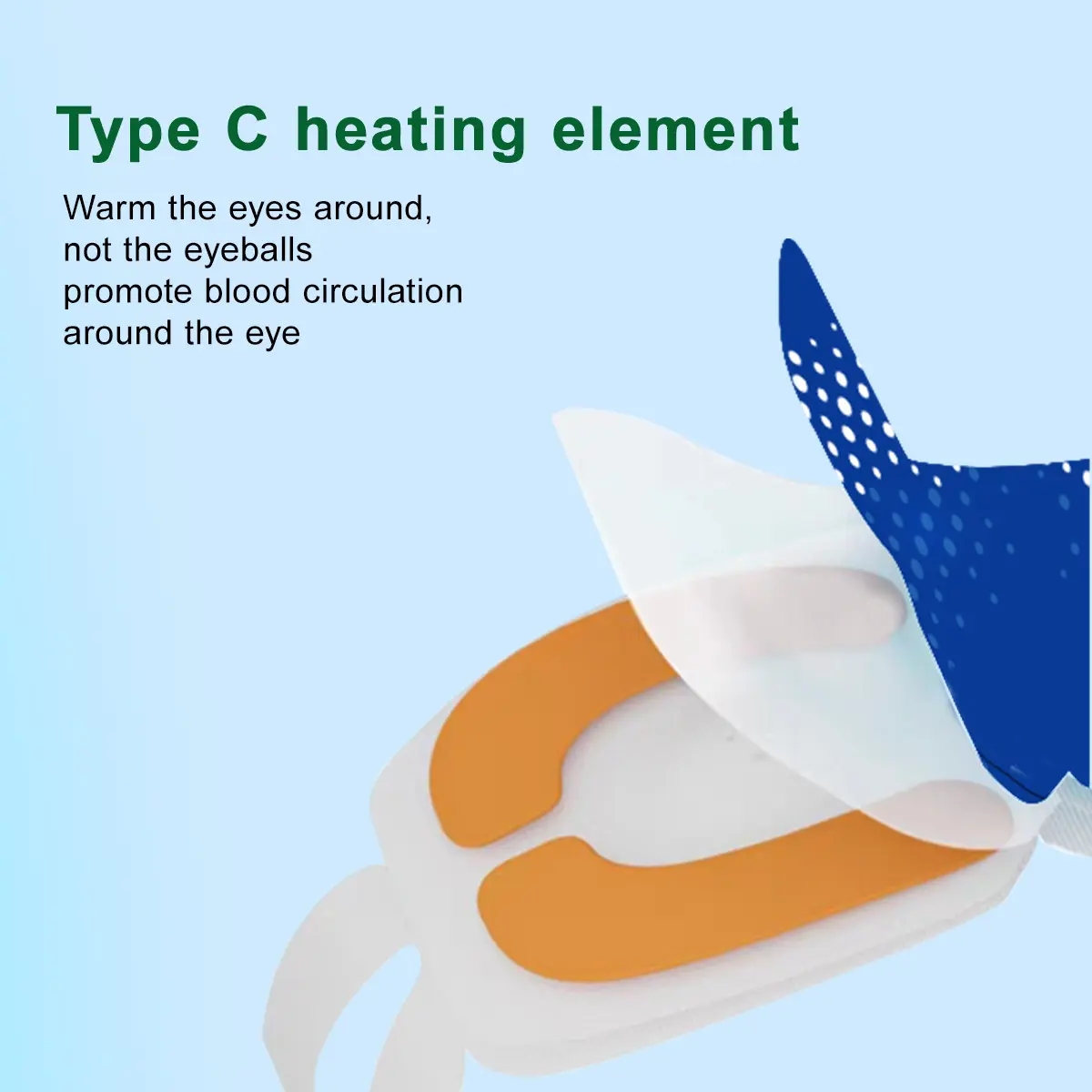 Private Label 3D microporous steam compresses Self Heating Steam Eye Mask for eye muscle exercise Supplier, Factories