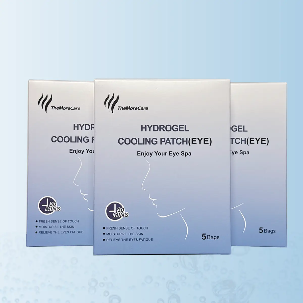 Private Label Eye medical hydrogel self cooling compress gel eye patch cold eye masks Factory, Factories