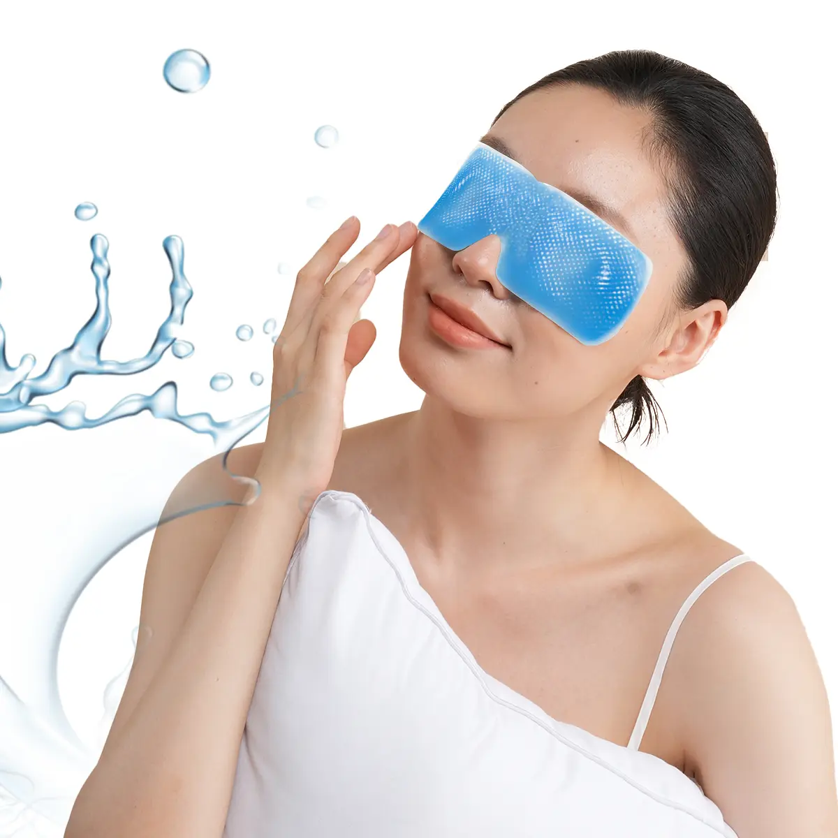 Custom Hydrating Moisturizing Hydrogel Gel Eye Patches for Eyes Strain Manufacturer, Suppliers