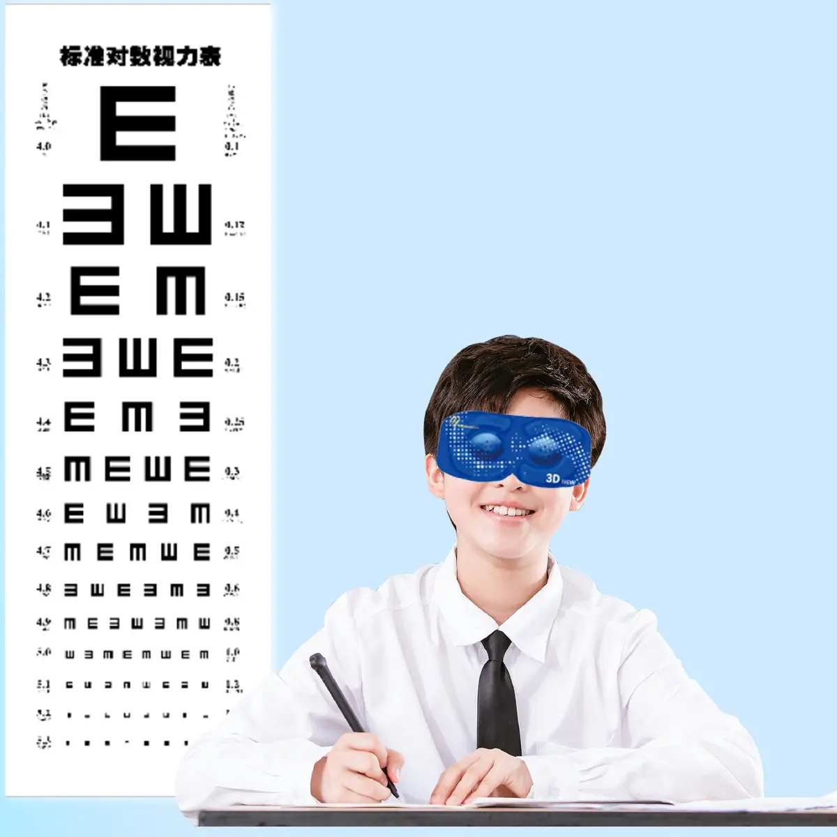 Private Label 3D microporous steam compresses Self Heating Steam Eye Mask for eye muscle exercise Supplier, Factories