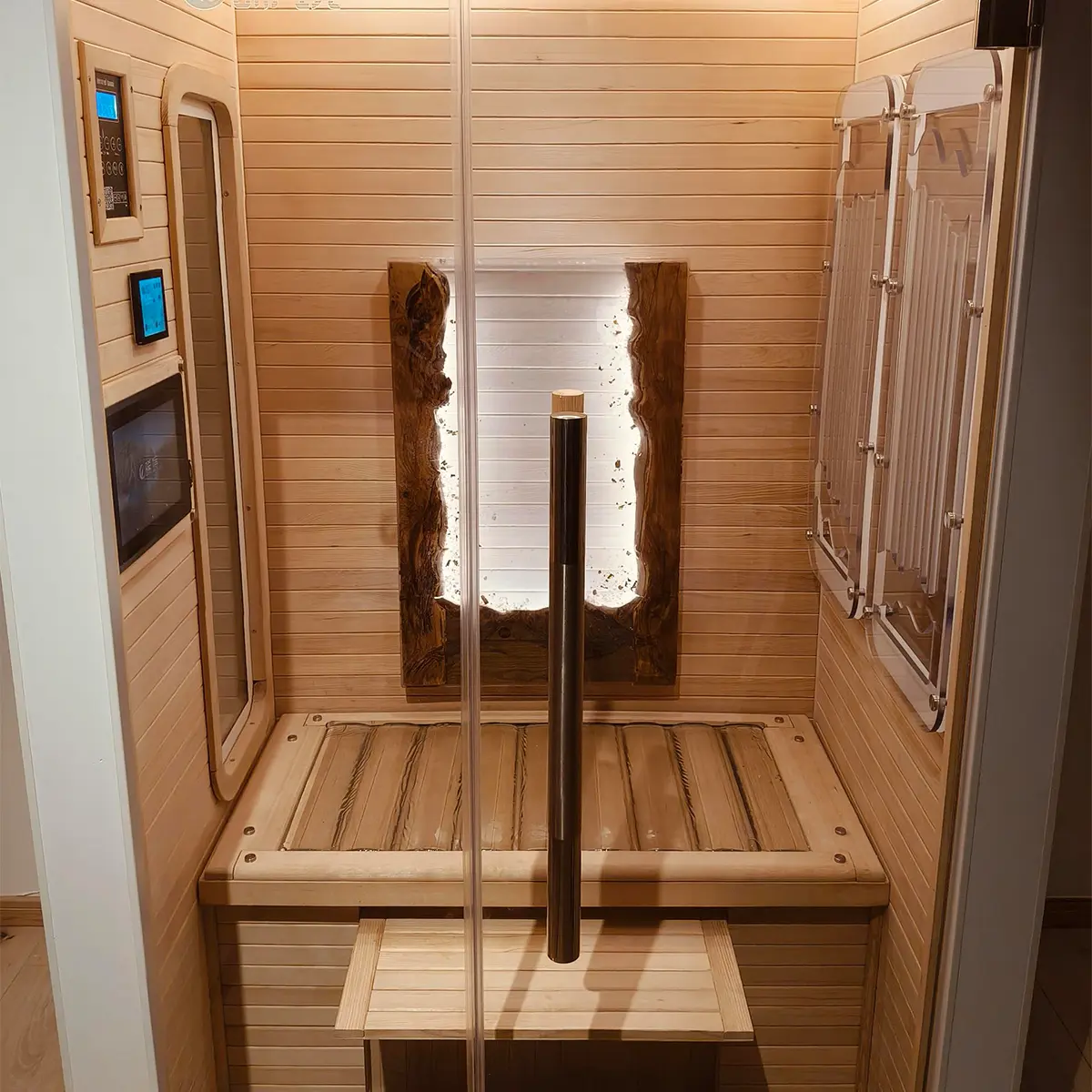 Custom New Arrival Graphene Far Infrared Heat Therapy Sauna Room Supplier, Factories