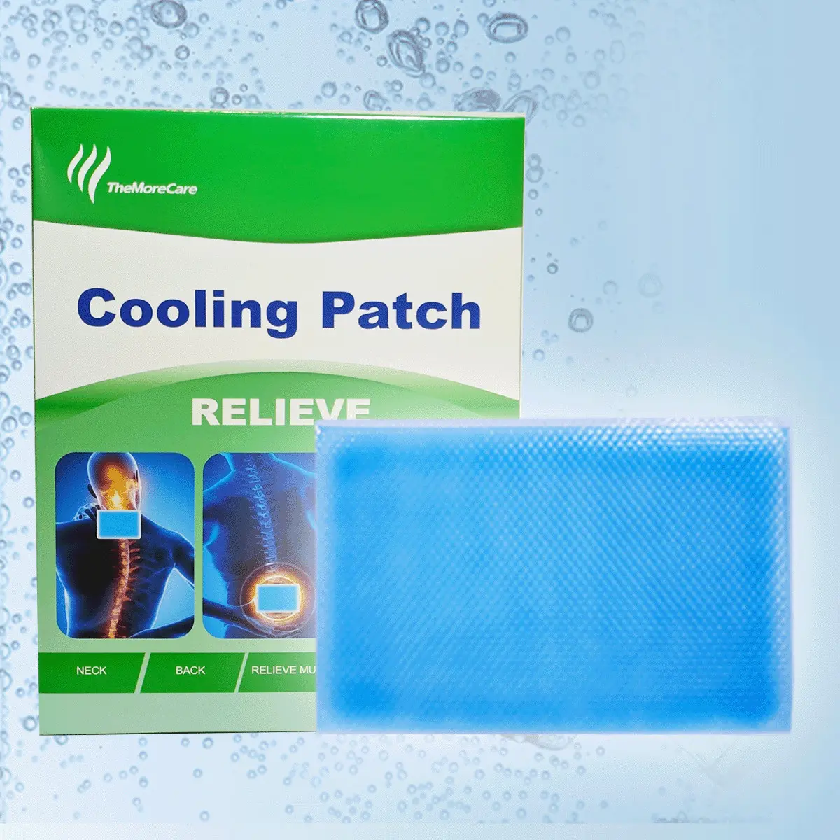 Wholesale Medical Large Size Cooling Pain Relief Gel Patches for Body Ache Relief Manufacturer, Supplier