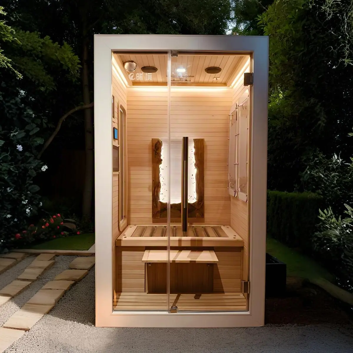 Custom New Arrival Graphene Far Infrared Heat Therapy Sauna Room Supplier, Factories