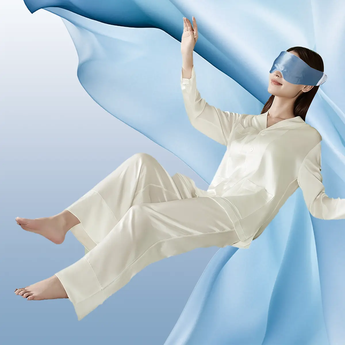 Custom Graphene far infrared electric heating eye mask for dryness Manufacturer, Factory