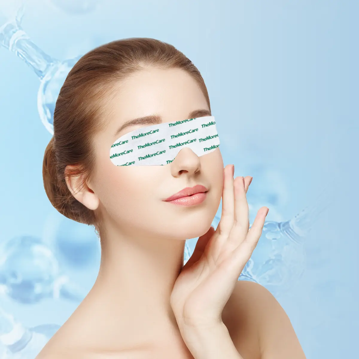 Private Label Eye medical hydrogel self cooling compress gel eye patch cold eye masks Factory, Factories