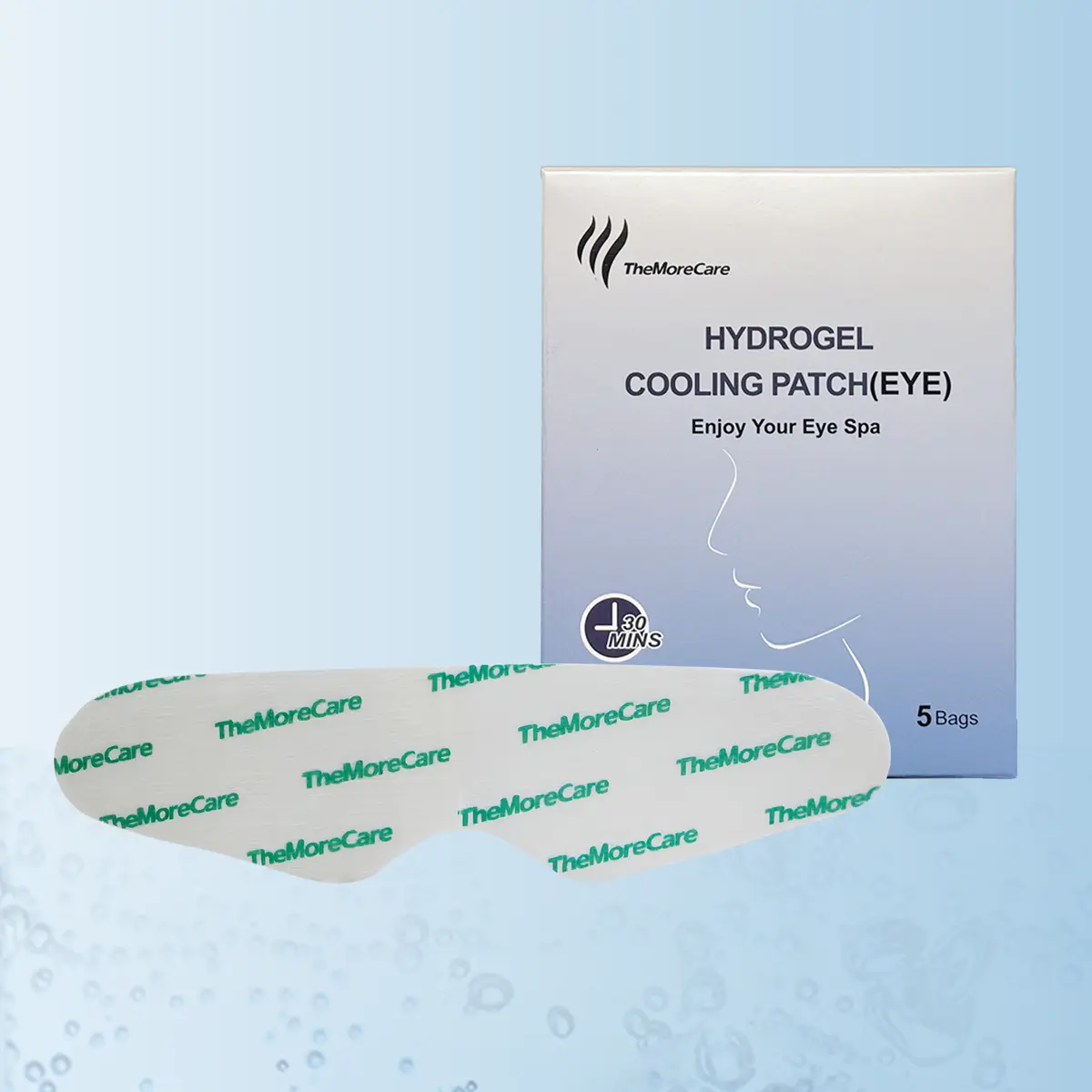 Private Label Eye medical hydrogel self cooling compress gel eye patch cold eye masks Factory, Factories