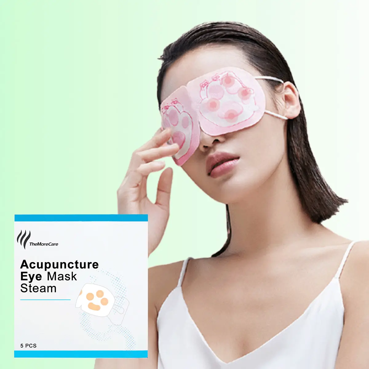 Wholesale Air Activated Disposable Self Heated Warm Acupoint Steam Eye Mask for eye fatigue relief Suppliers, Manufacturers