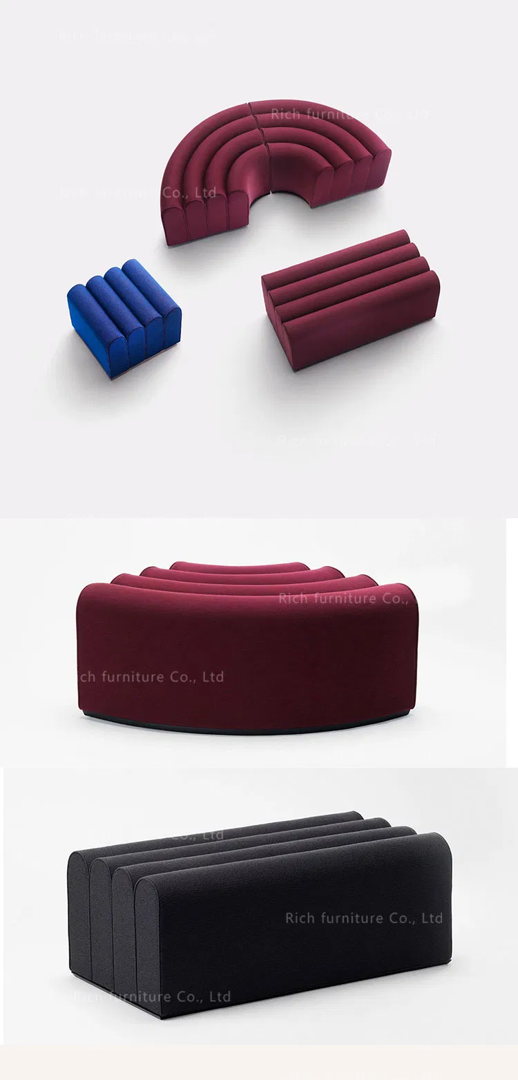 Modern Ottoman Stool View 4