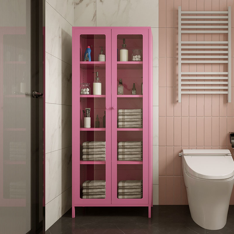 Modern Steel Home Furniture Living Room Cabinet Bedroom Bookcase Lockers Balcony Display Storage Cabinet