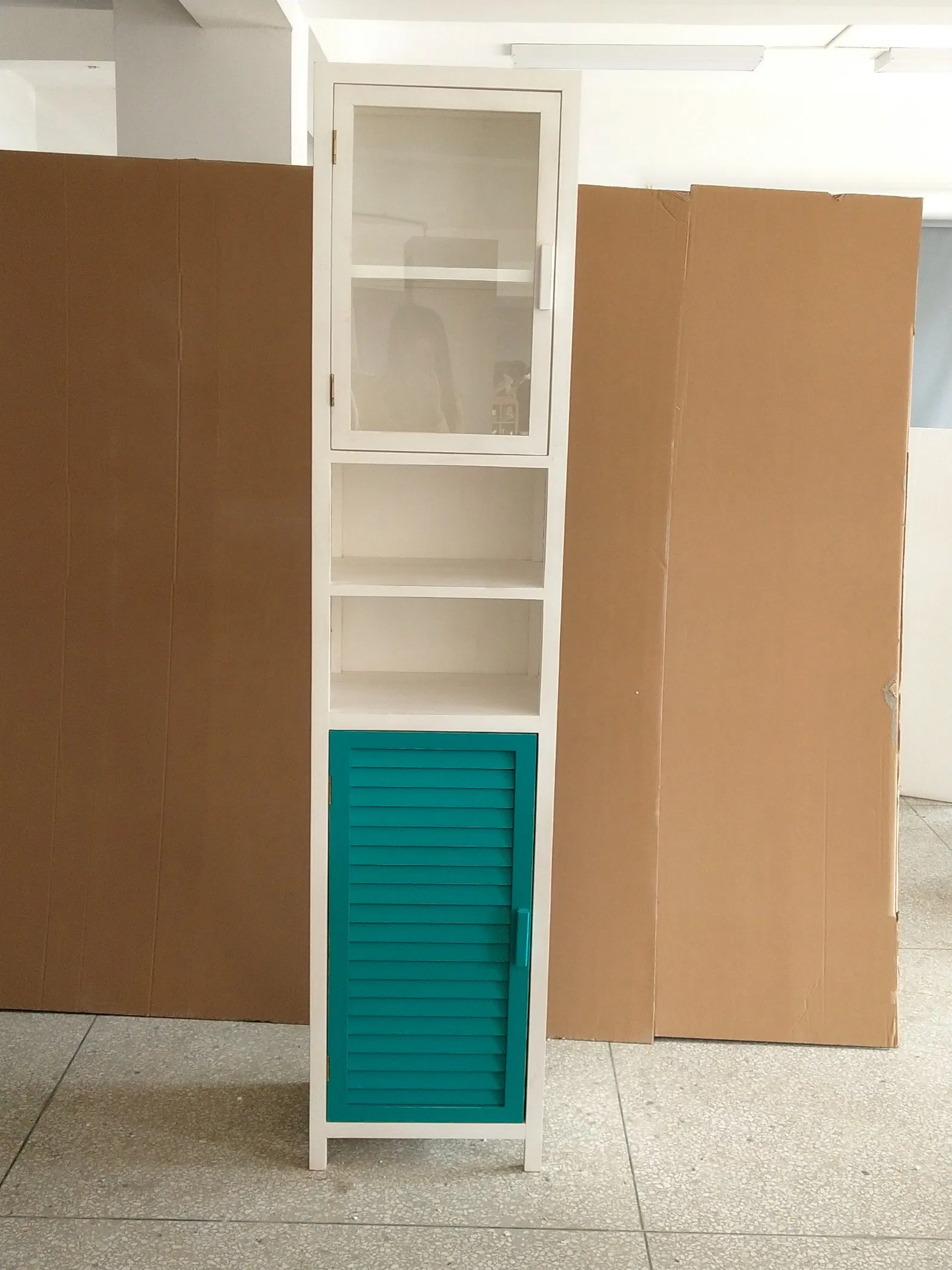 BSCI Supplier Entryway Furniture in Multifunction Wooden Cabinet with Storage Shelf and Shoe Cabinet Function for Living Room