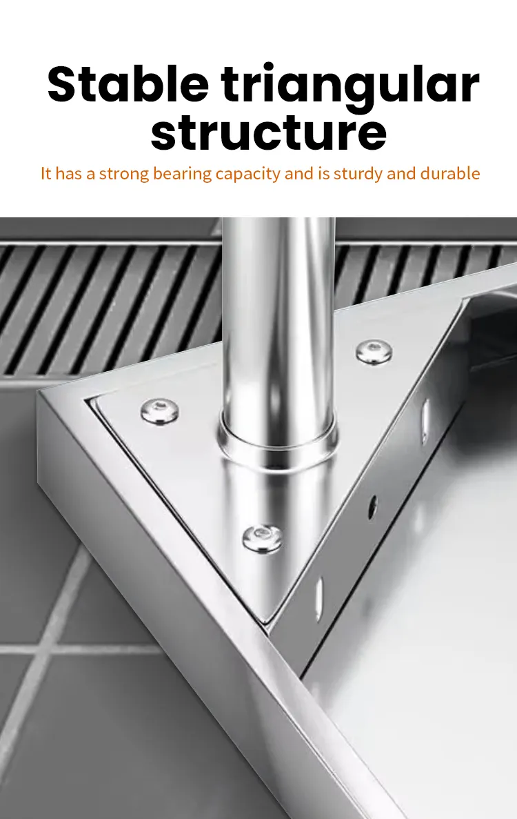 Stainless Steel Workbench View 3