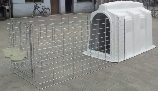 Fiberglass Calf Hutch/Cheap Calf Hutch/a Frame Calf Hutch