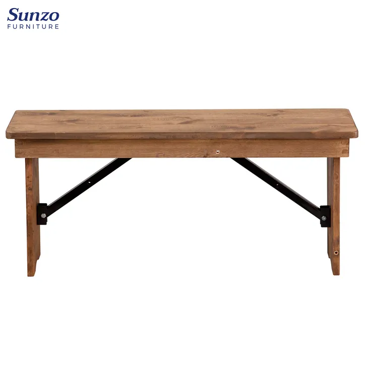 Wooden Bench Details