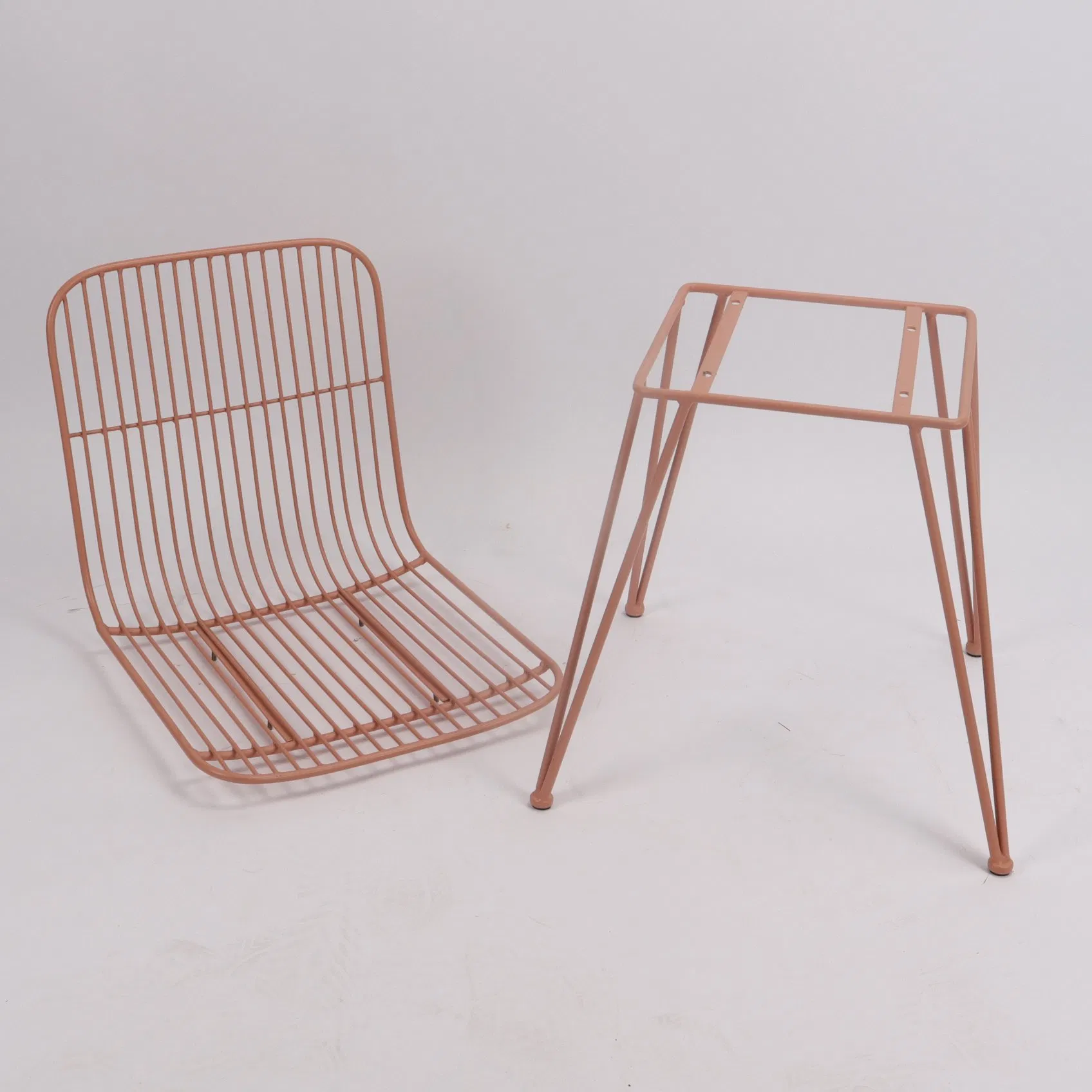 Home Furniture Metal Leg Modern Living Room Accent Rattan Chair