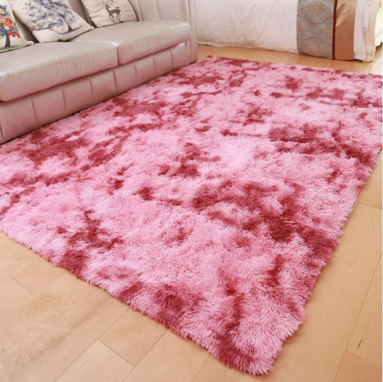 Floor Carpets Acrylic Fiber Plush Faux Rug Living Room