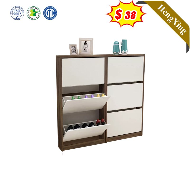 Modern Wooden Home Furniture Living Room Cabinet Shoe Rack Cabinet with Storage